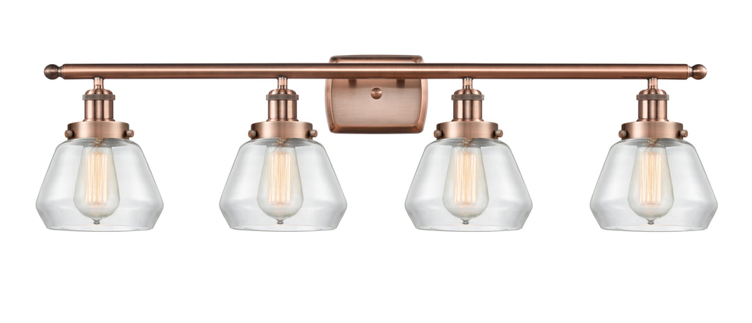 Innovations Lighting Fulton 6" Bath Vanity Light - Antique Copper