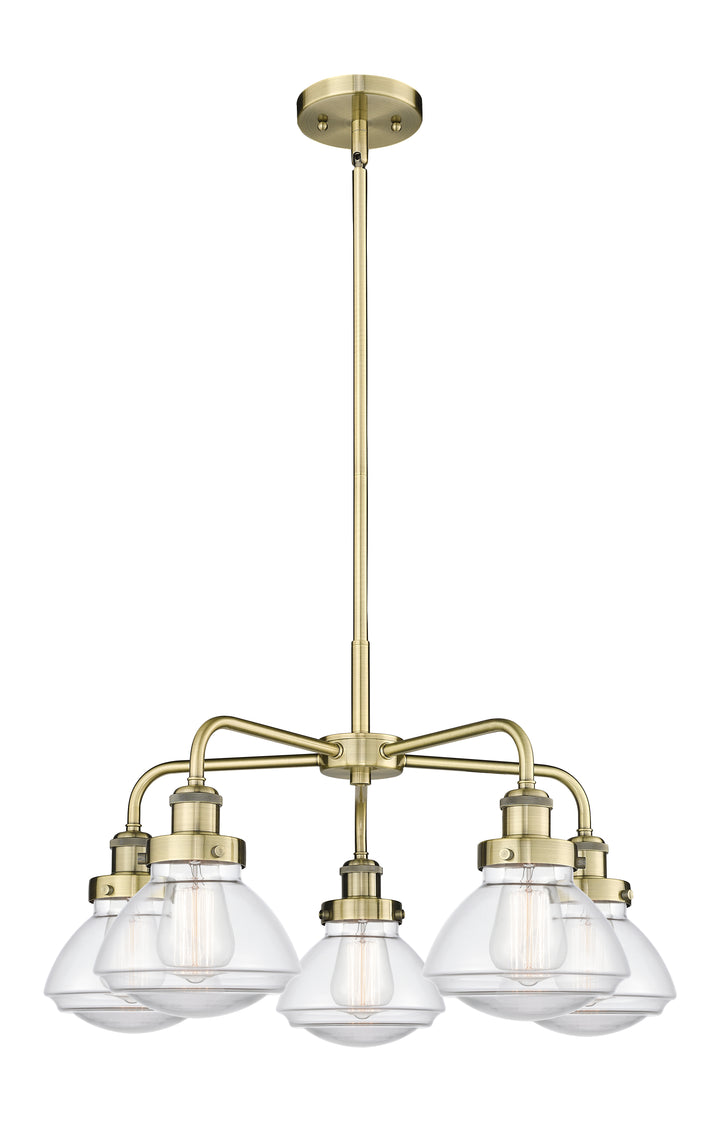 Innovations Lighting Olean Chandelier - Antique Brass