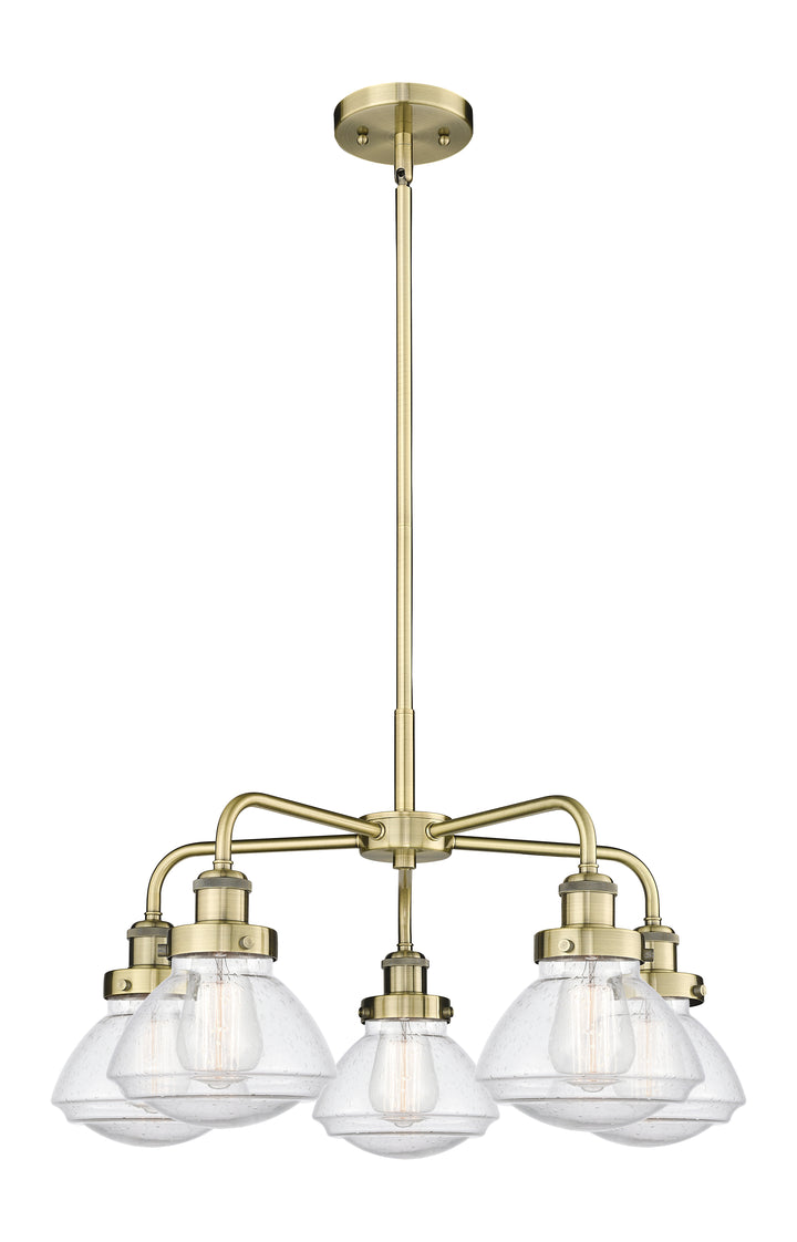 Innovations Lighting Olean Chandelier - Antique Brass