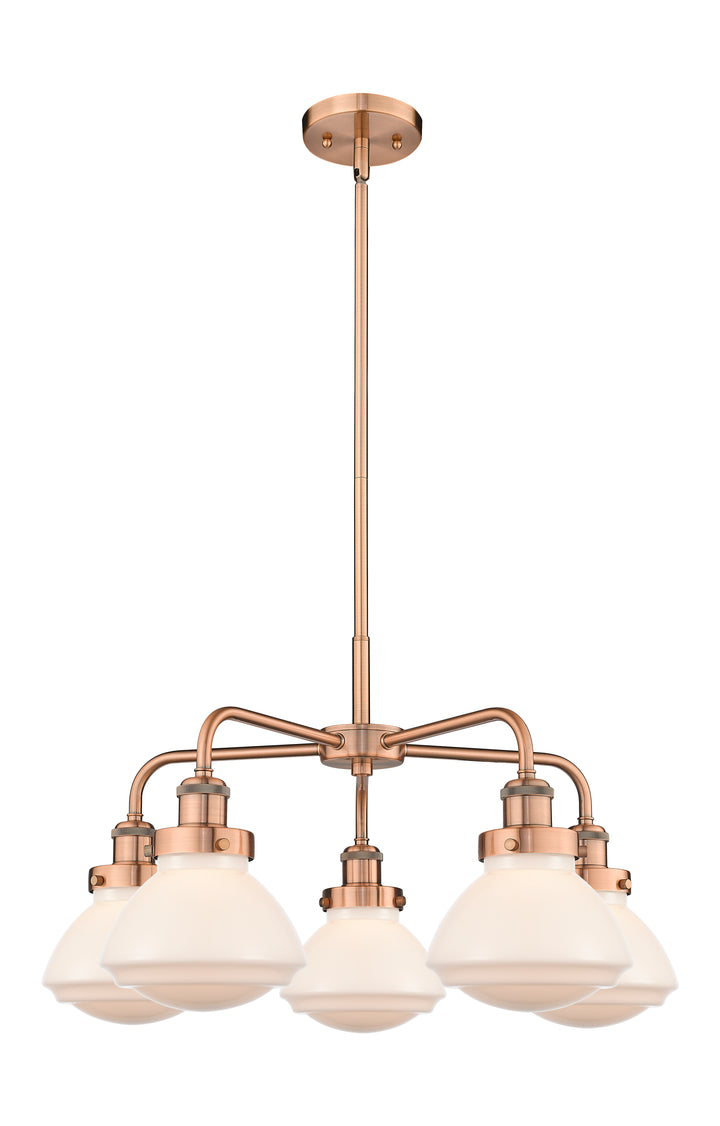 Innovations Lighting Olean Chandelier - Antique Copper