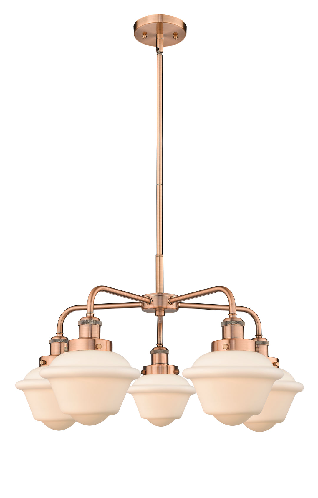 Innovations Lighting Oxford Chandelier - Antique Copper