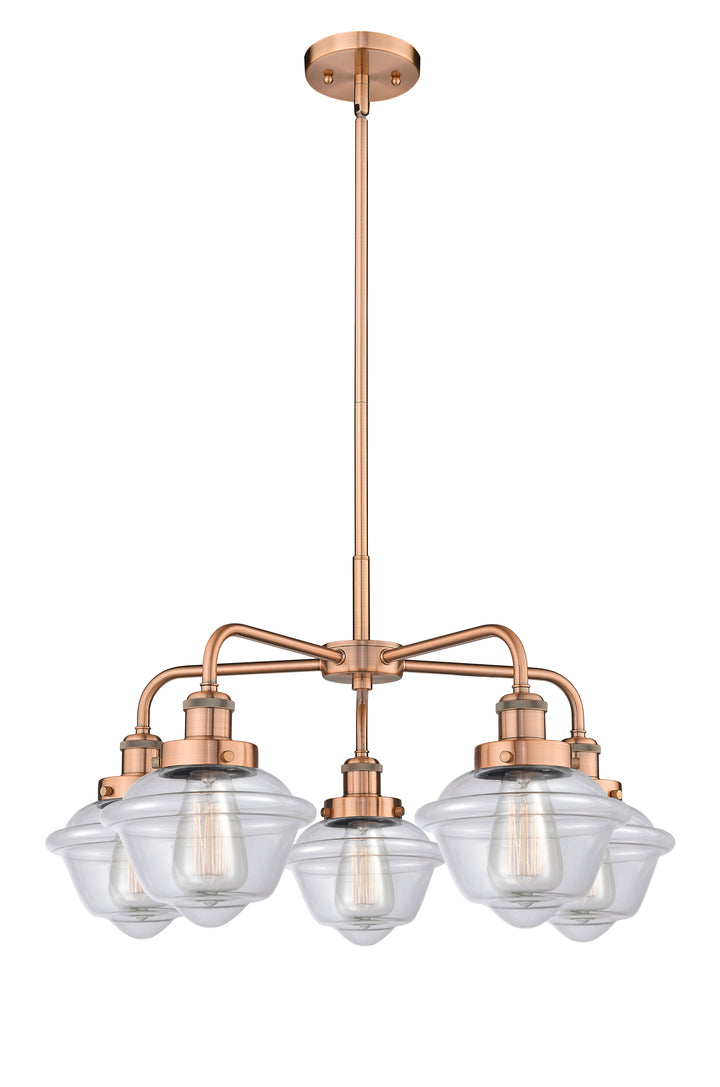 Innovations Lighting Oxford Chandelier - Antique Copper