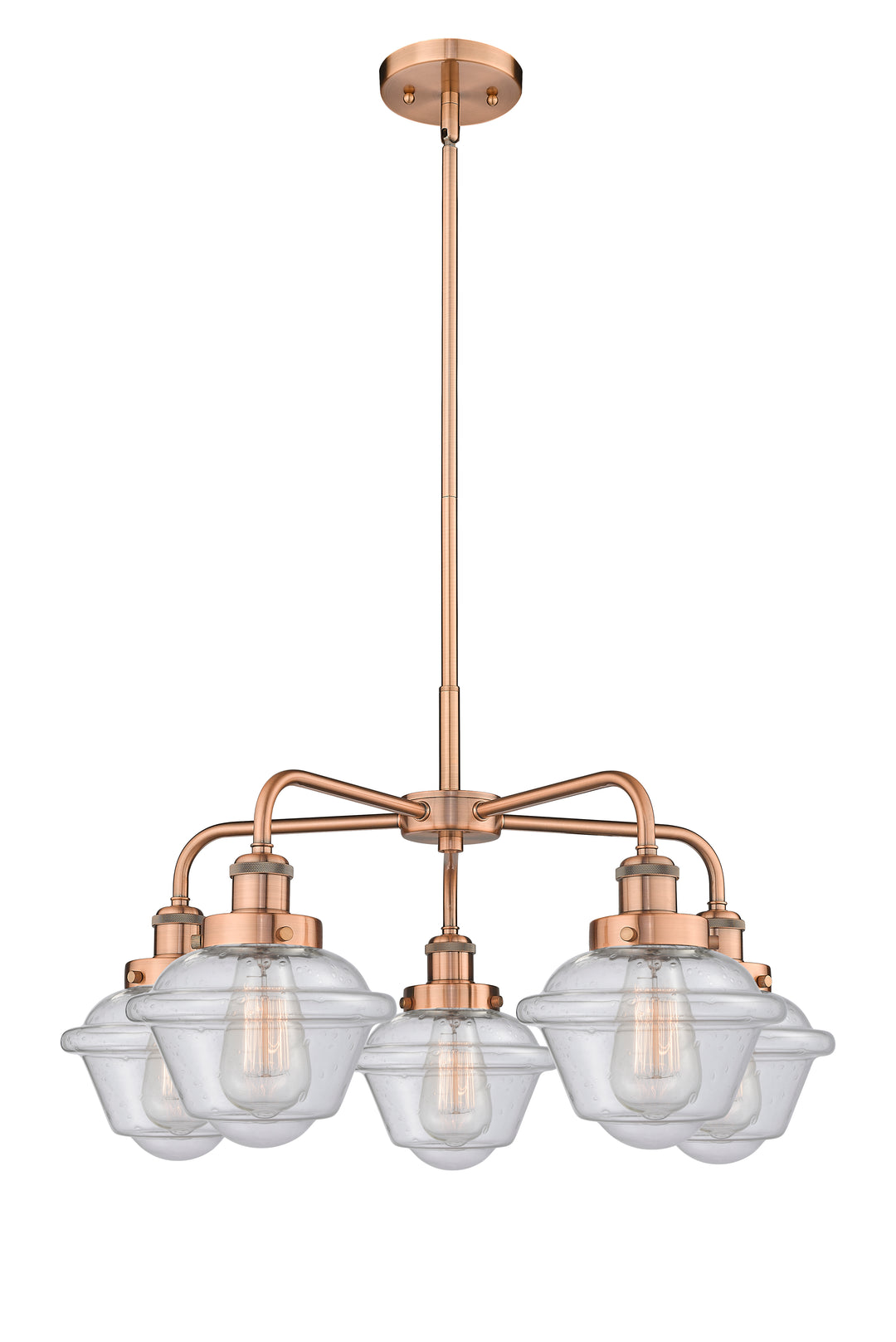 Innovations Lighting Oxford Chandelier - Antique Copper