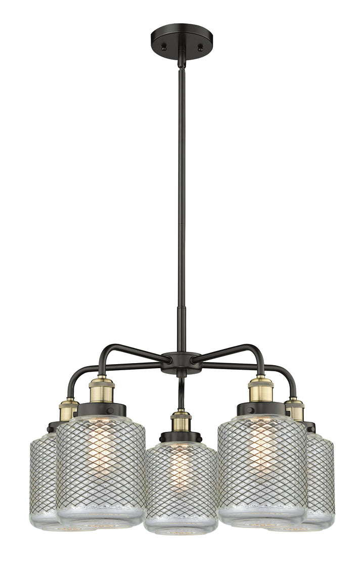 Innovations Lighting Edison Chandelier - Black Antique Brass