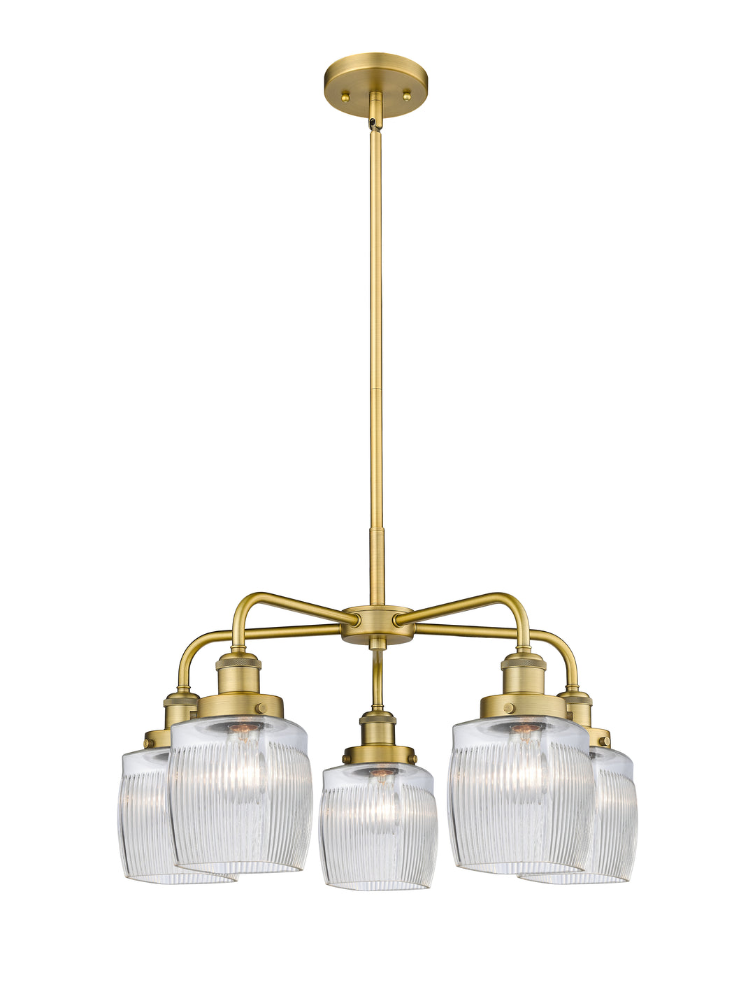 Innovations Lighting Colton Chandelier - Brushed Brass