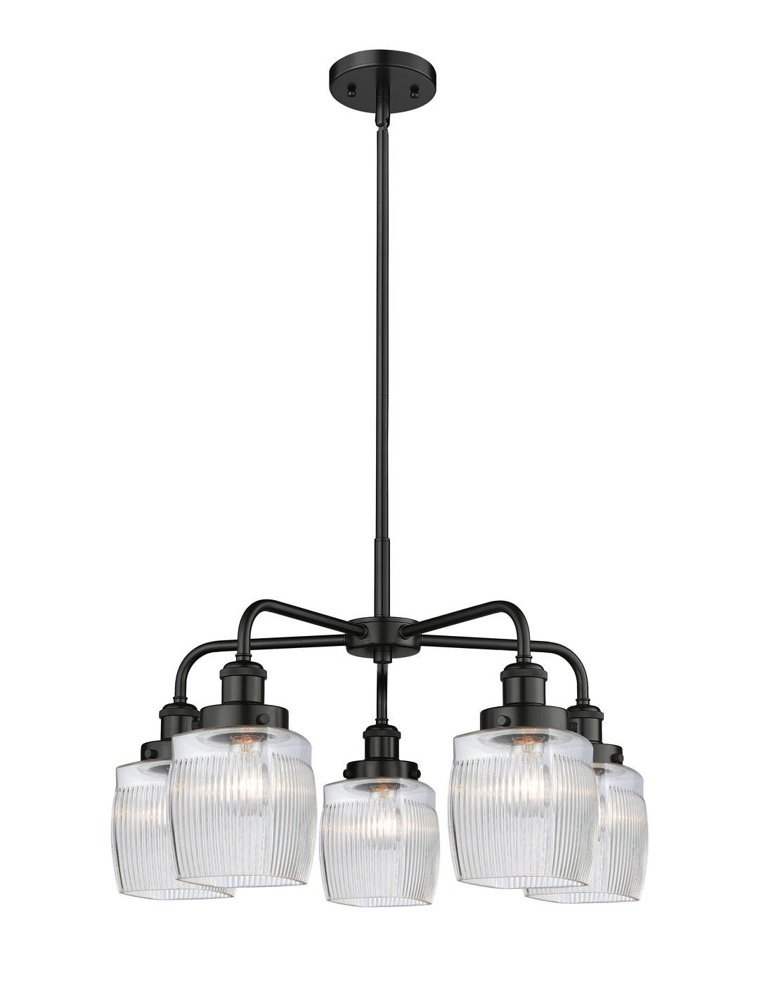 Innovations Lighting Colton Chandelier - Matte Black