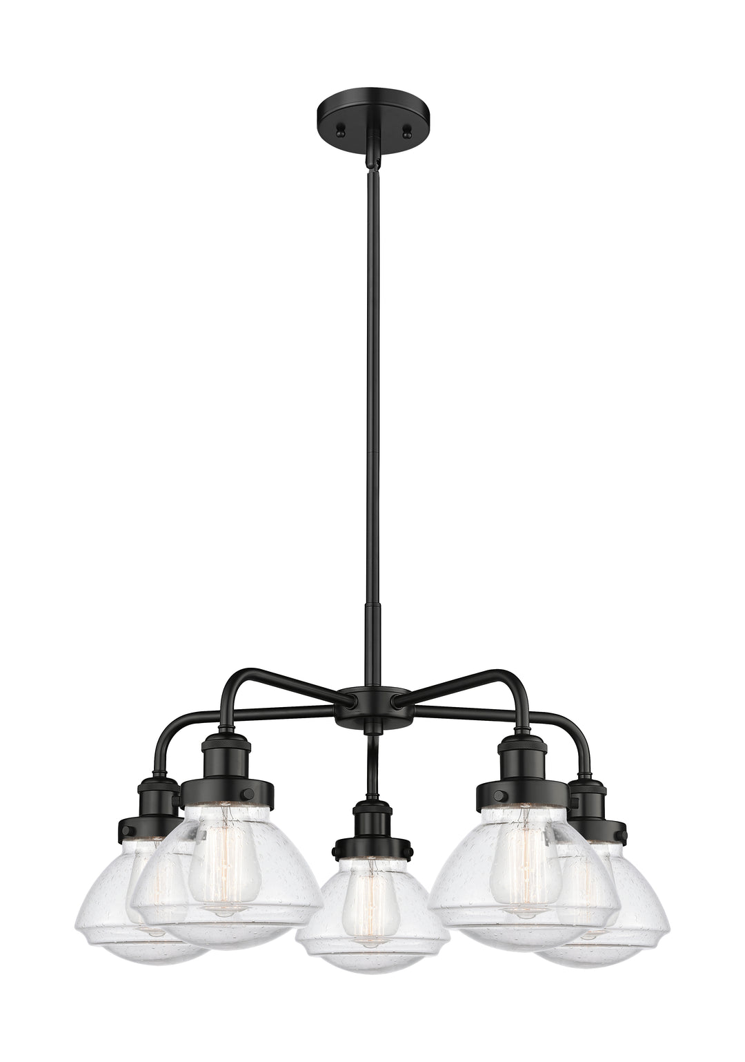 Innovations Lighting Olean Chandelier - Matte Black