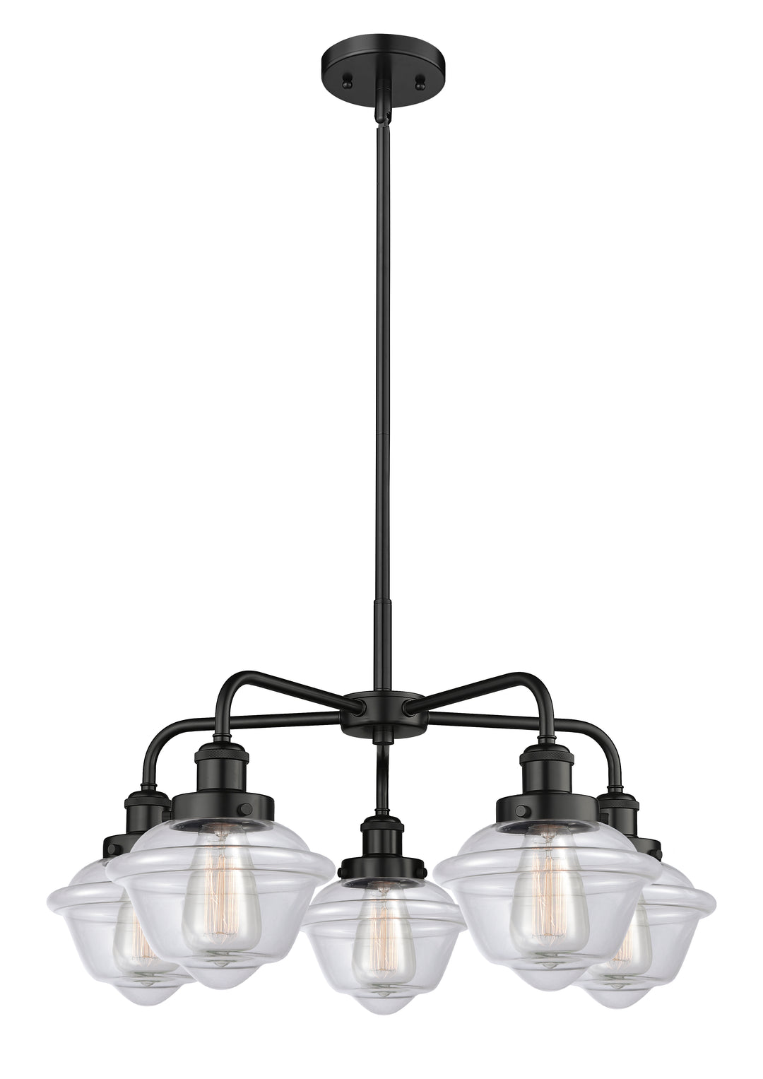 Innovations Lighting Oxford Chandelier - Matte Black