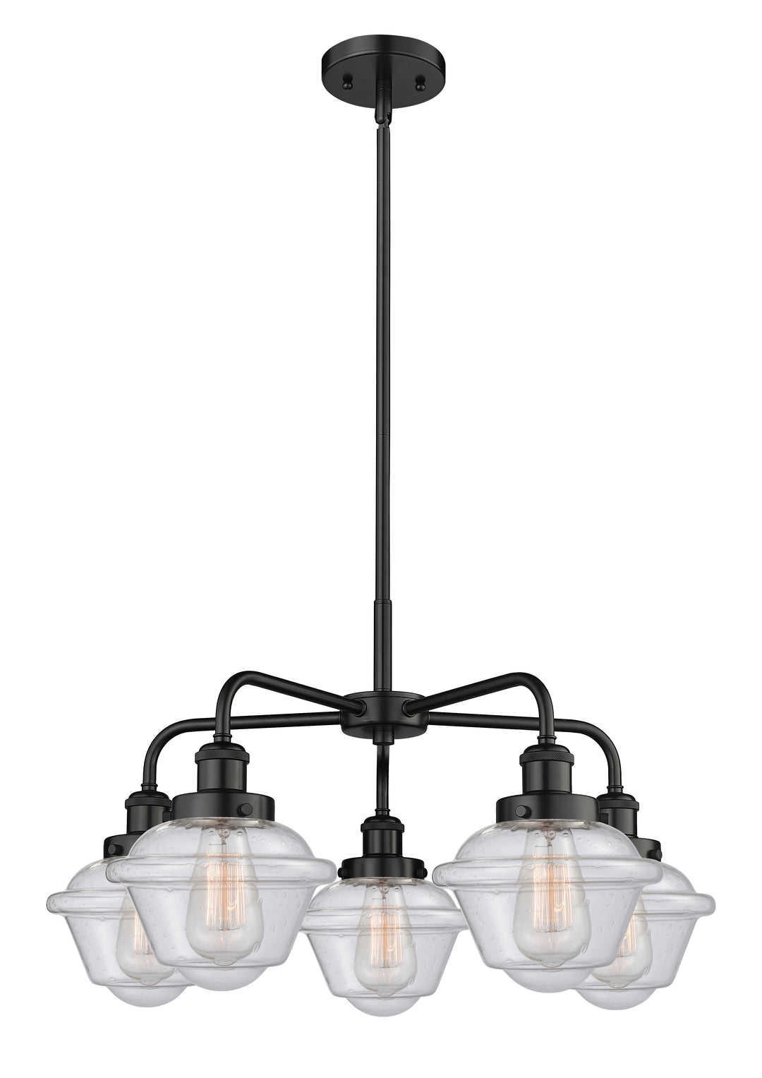 Innovations Lighting Oxford Chandelier - Matte Black