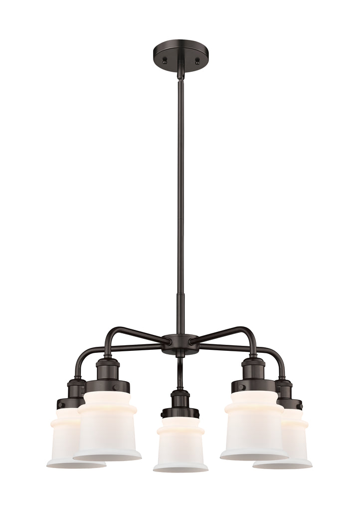 Innovations Lighting Canton Chandelier Chandeliers Innovations Lighting Oil Rubbed Bronze Matte White ; Glass Type: Frosted 