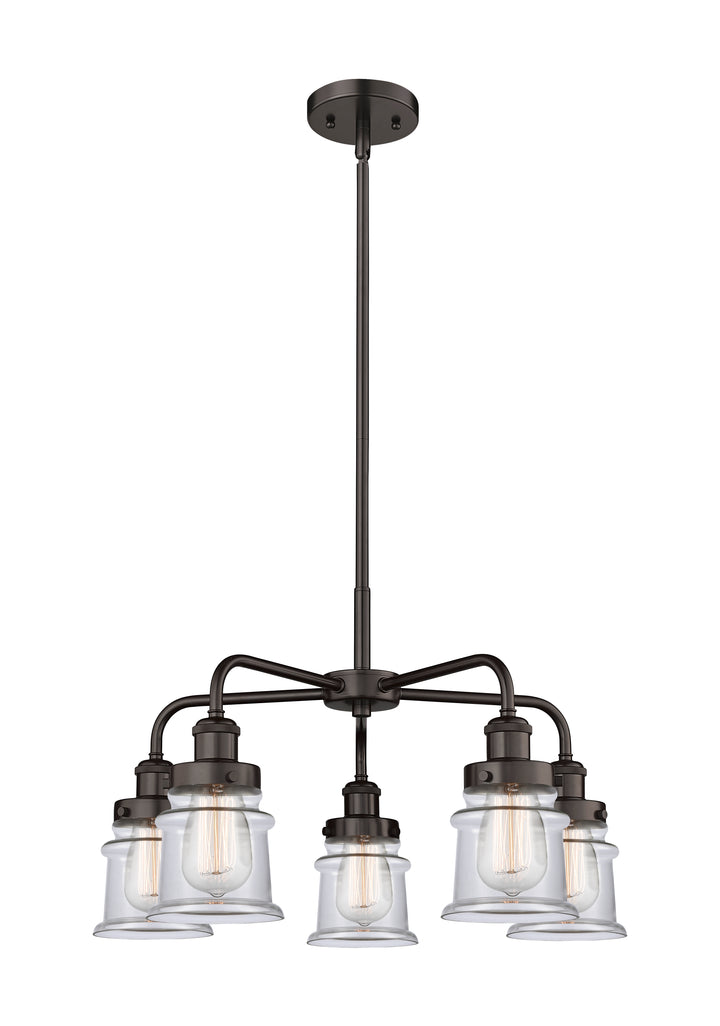 Innovations Lighting Canton Chandelier Chandeliers Innovations Lighting Oil Rubbed Bronze Clear ; Glass Type: Clear 