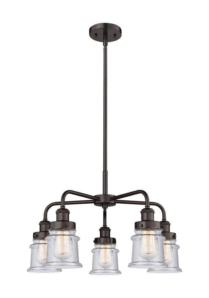 Innovations Lighting Canton Chandelier Chandeliers Innovations Lighting Oil Rubbed Bronze Seedy ; Glass Type: Seeded 