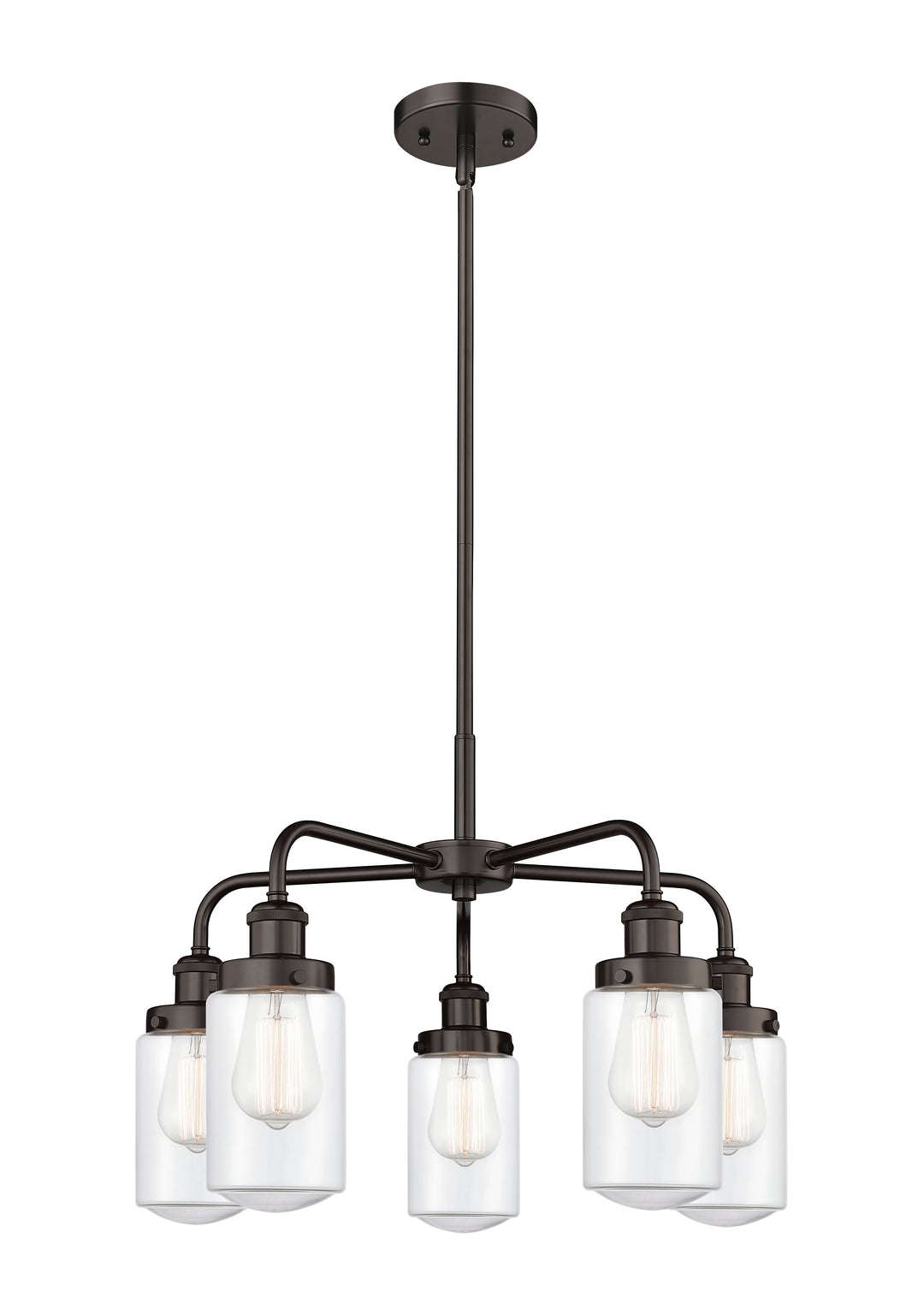 Innovations Lighting Dover Chandelier - Oil Rubbed Bronze