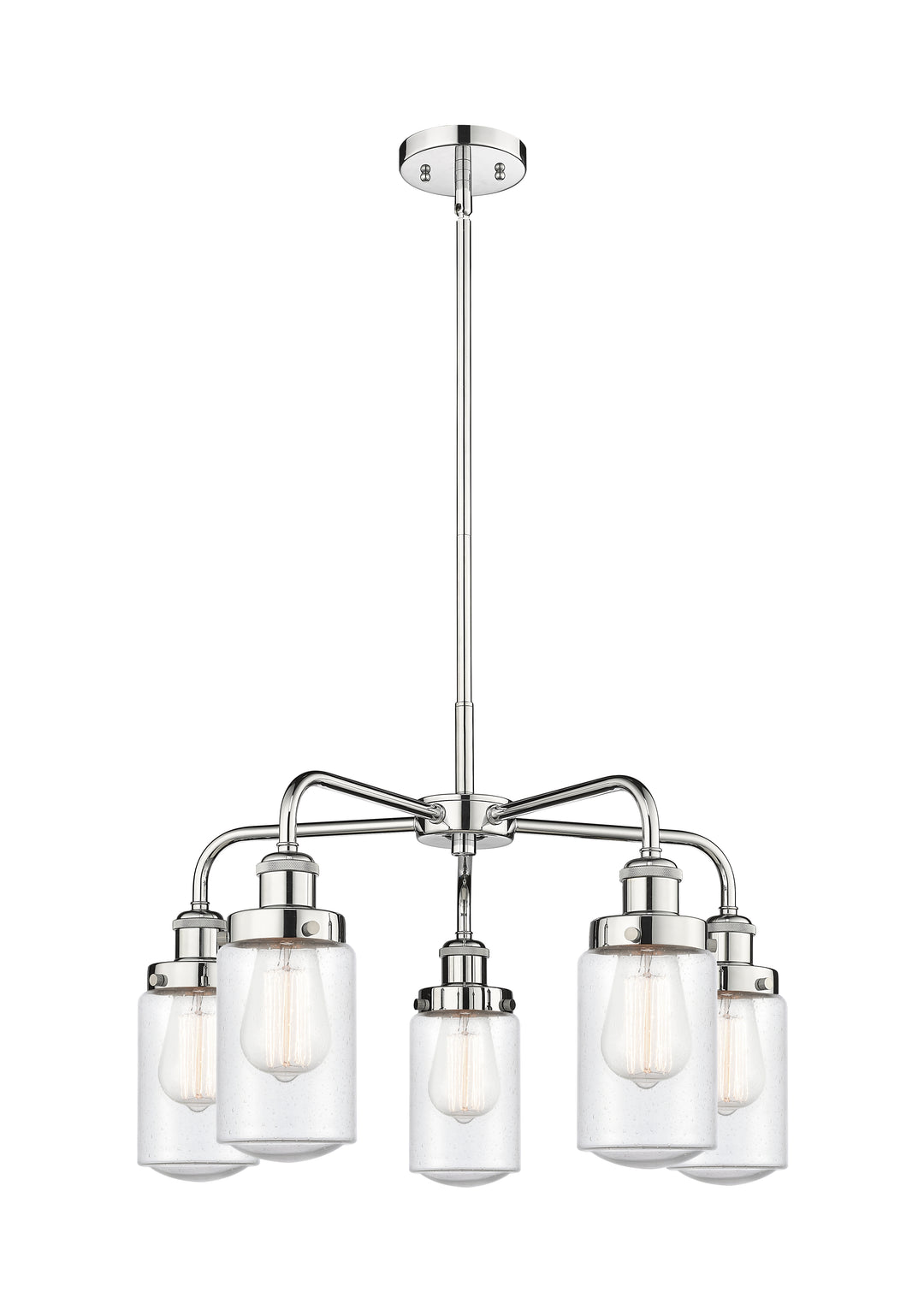 Innovations Lighting Dover Chandelier - Polished Chrome