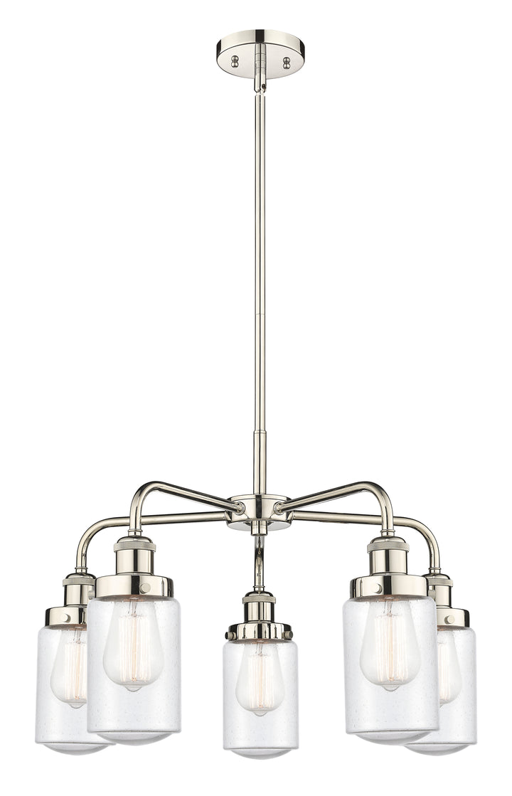Innovations Lighting Dover Chandelier - Polished Nickel