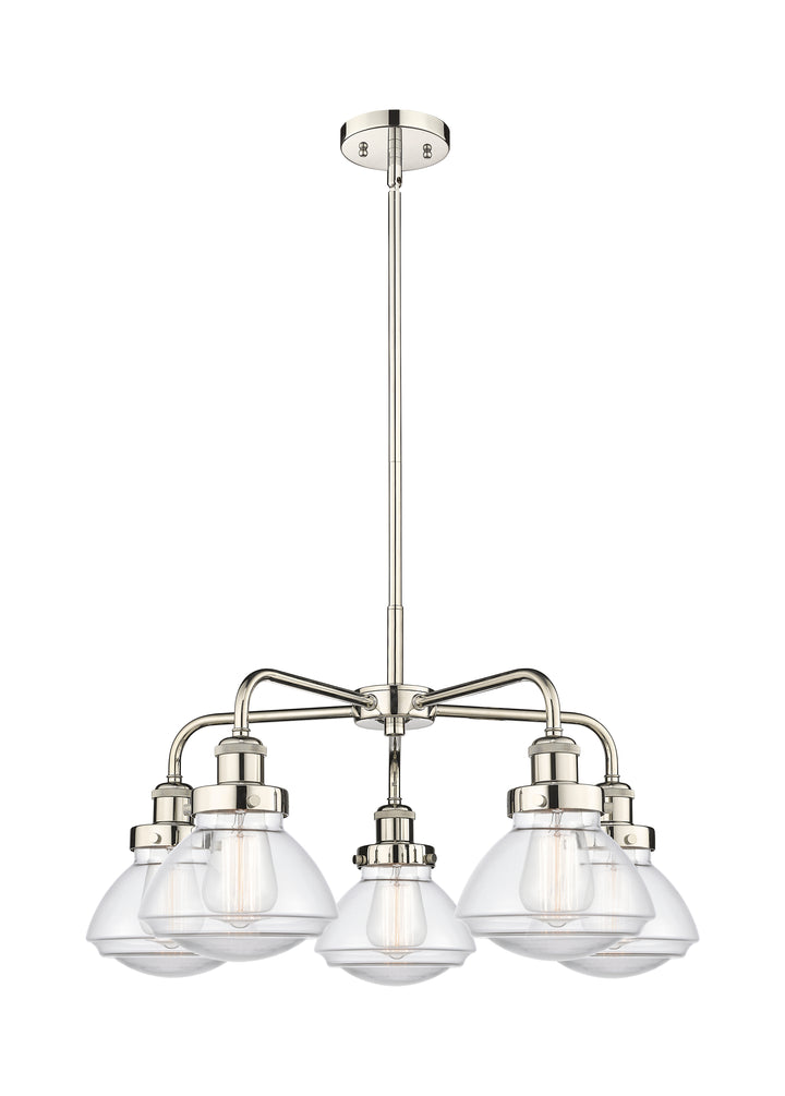 Innovations Lighting Olean Chandelier - Polished Nickel