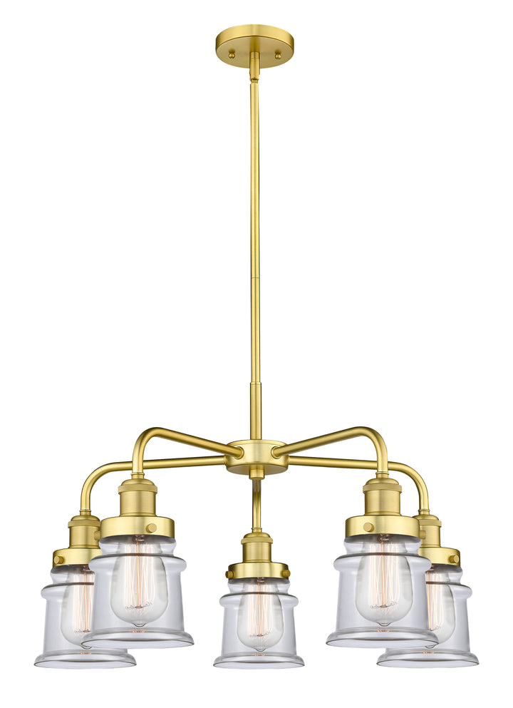 Innovations Lighting Canton Chandelier Chandeliers Innovations Lighting Satin Gold Clear ; Glass Type: Clear 