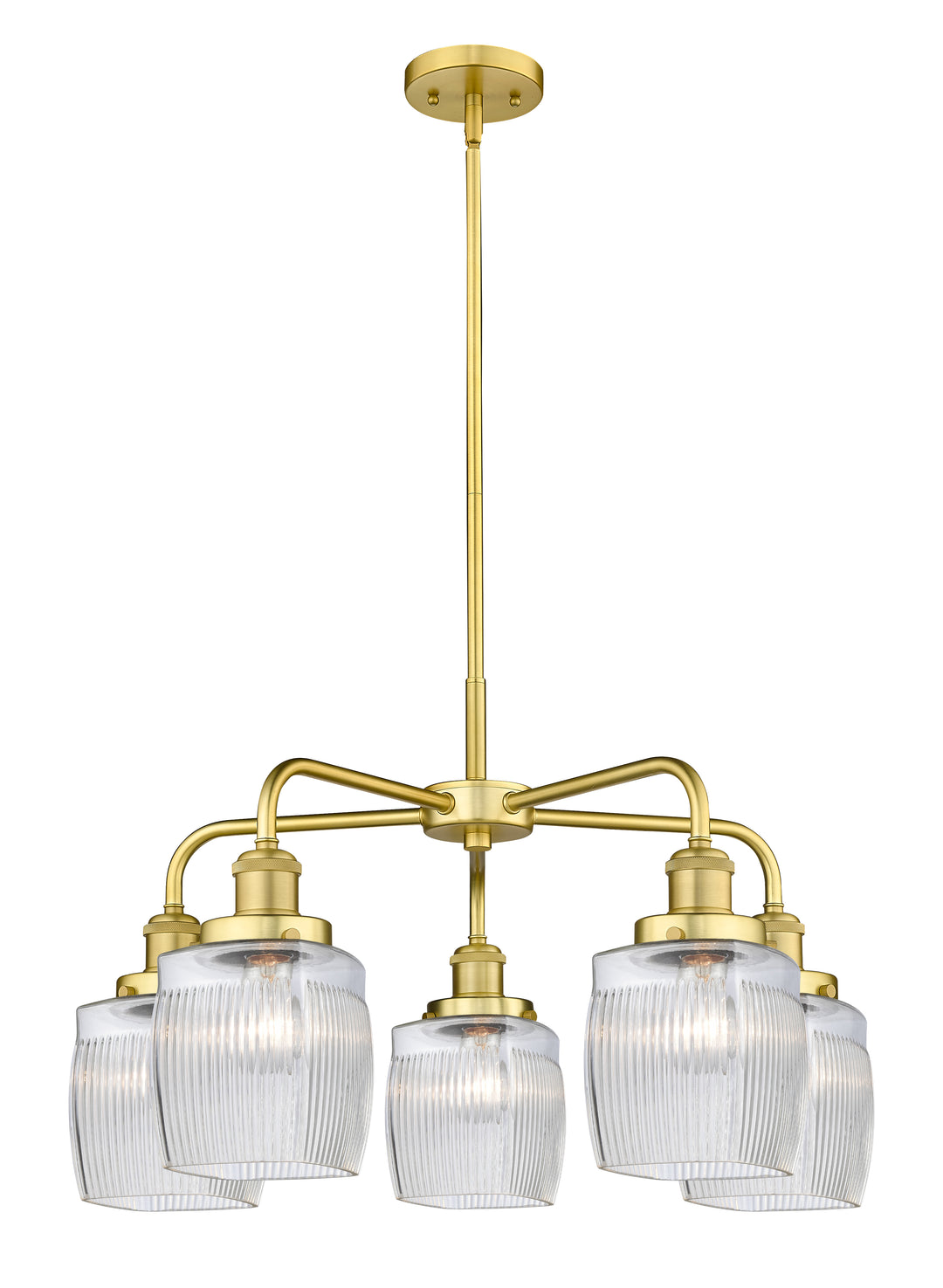 Innovations Lighting Colton Chandelier - Satin Gold
