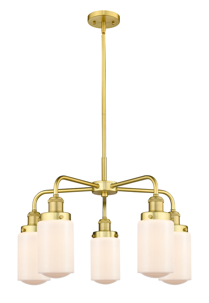 Innovations Lighting Dover Chandelier - Satin Gold
