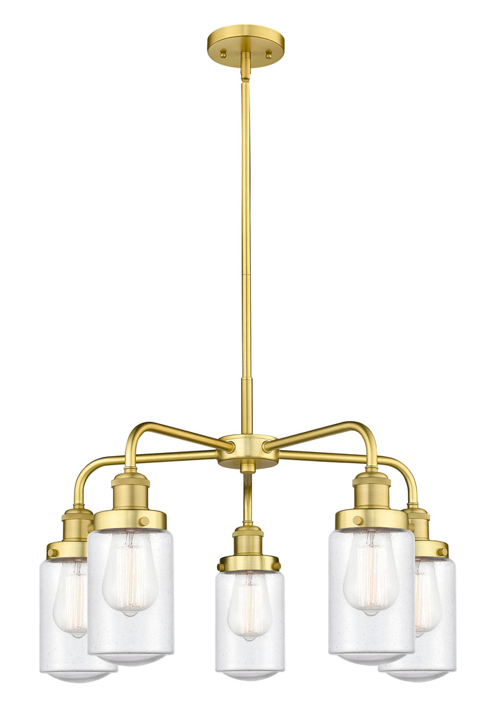 Innovations Lighting Dover Chandelier - Satin Gold
