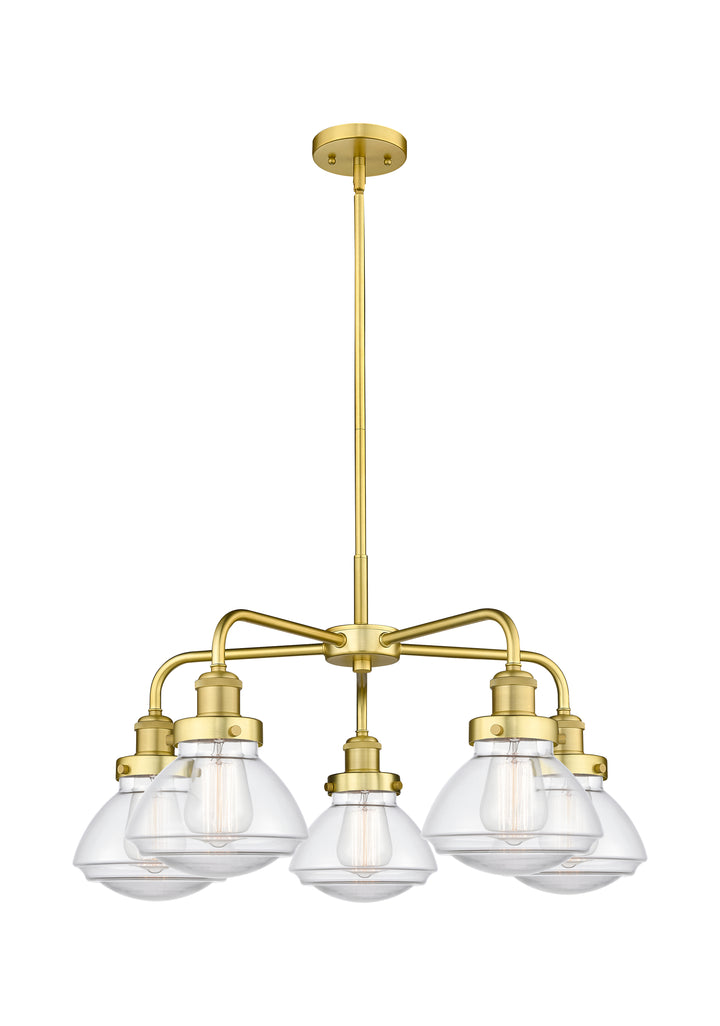 Innovations Lighting Olean Chandelier - Satin Gold