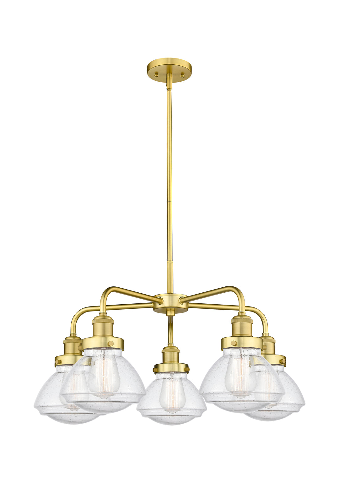 Innovations Lighting Olean Chandelier - Satin Gold