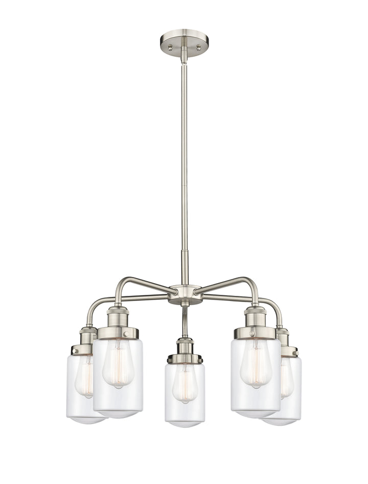 Innovations Lighting Dover Chandelier - Satin Nickel