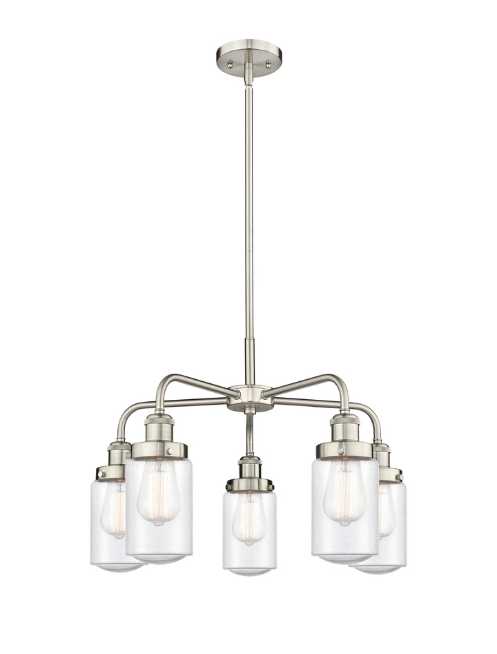 Innovations Lighting Dover Chandelier - Satin Nickel