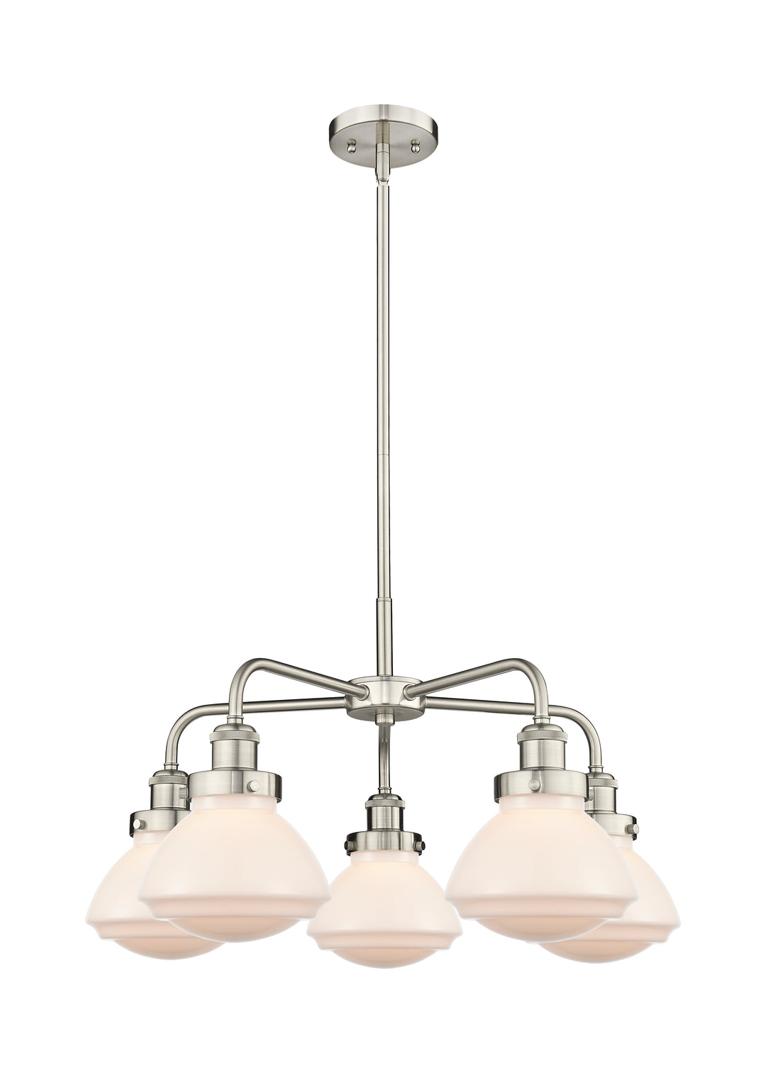 Innovations Lighting Olean Chandelier - Satin Nickel