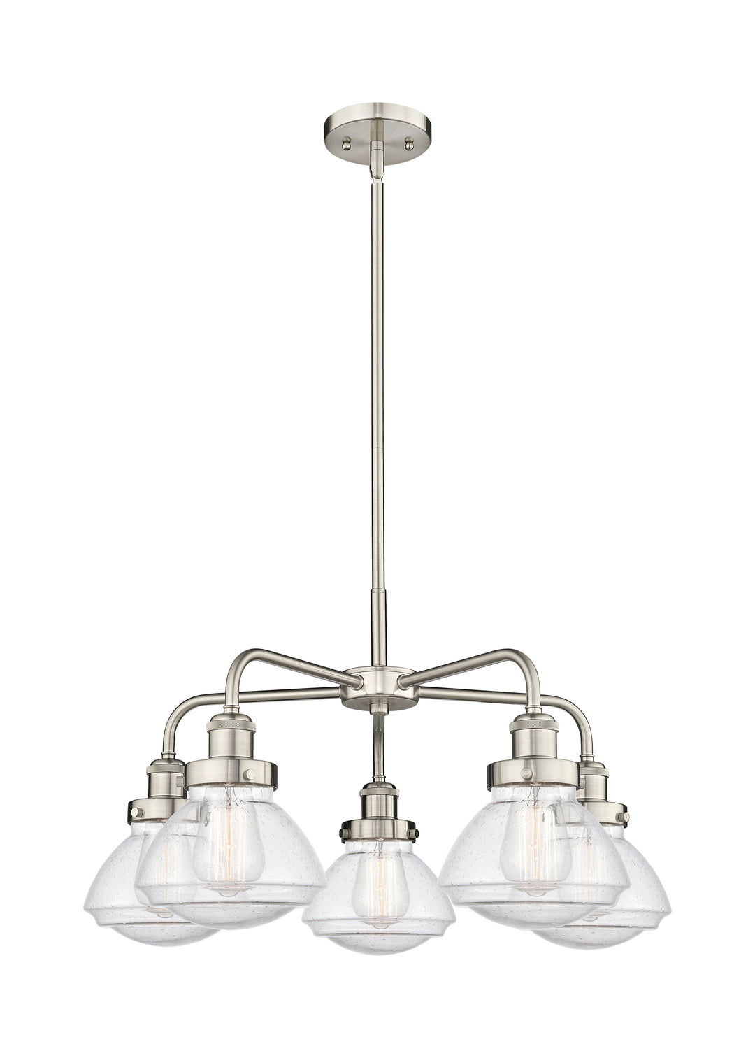 Innovations Lighting Olean Chandelier - Satin Nickel