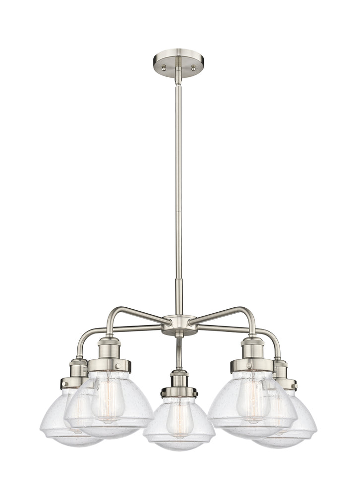 Innovations Lighting Olean Chandelier - Satin Nickel