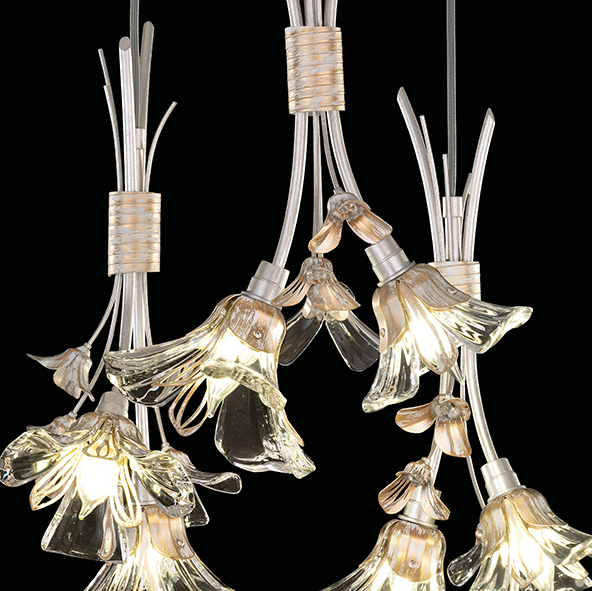 Fine Art Handcrafted Lighting Azu 22"W Round Pendant (Model 916540)