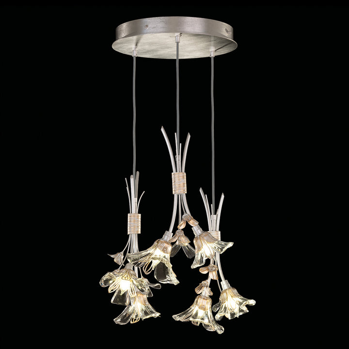 Fine Art Handcrafted Lighting Azu 22"W Round Pendant (Model 916540)