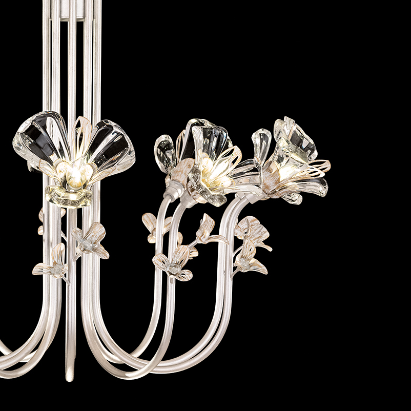 Fine Art Handcrafted Lighting Azu 35.5"W Round Chandelier 917540 (Model 917540)