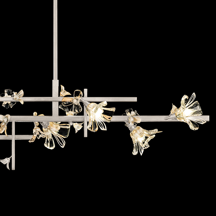 Fine Art Handcrafted Lighting Azu 65"W Linear Pendant (Model 918740)