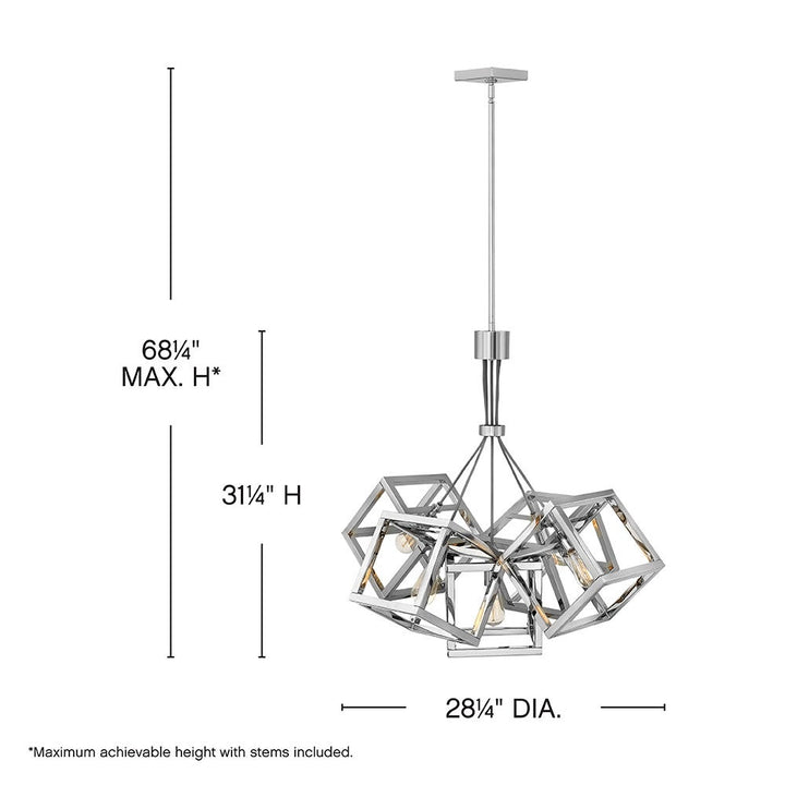 Fredrick Ramond Ensemble Chandelier
