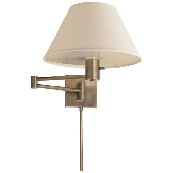 Visual Comfort & Co. Classic Swing Arm Wall Lamp Wall Sconces Visual Comfort & Co.   