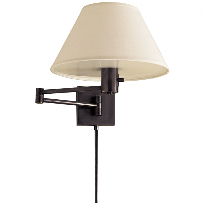 Visual Comfort & Co. Classic Swing Arm Wall Lamp Wall Sconces Visual Comfort & Co.   