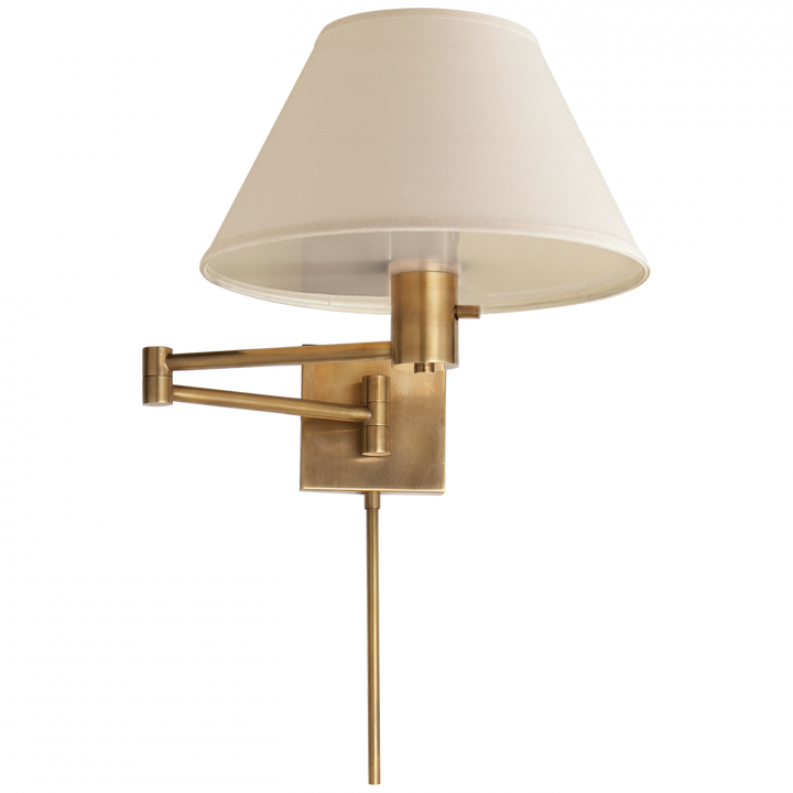 Visual Comfort & Co. Classic Swing Arm Wall Lamp Wall Sconces Visual Comfort & Co.   