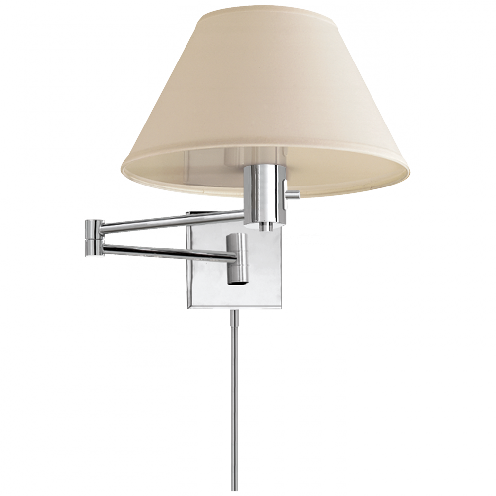 Visual Comfort & Co. Classic Swing Arm Wall Lamp Wall Sconces Visual Comfort & Co.   