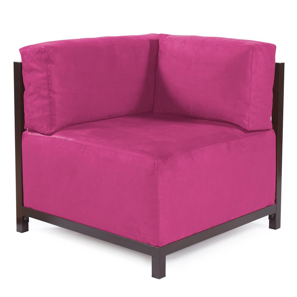 Howard Elliott Collection Axis Corner Chair Regency Fuchsia Slipcover (Cover Only)