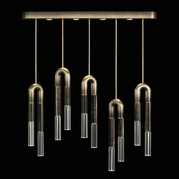 Fine Art Handcrafted Lighting Antonia 51.5"W Linear Pendant (Model 923140)