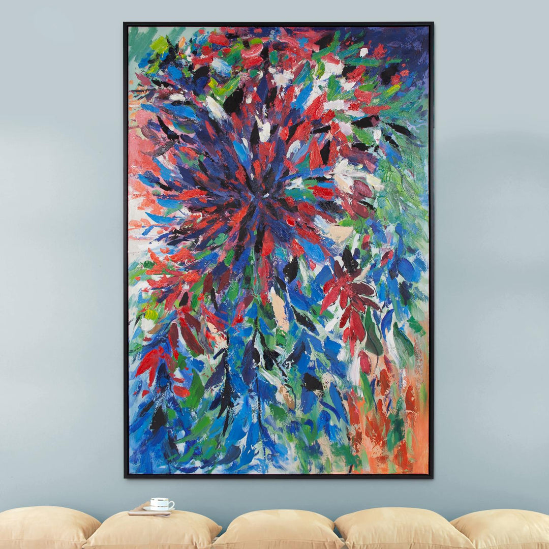 Howard Elliott Collection Floral Cascade Hand Painted Original Art