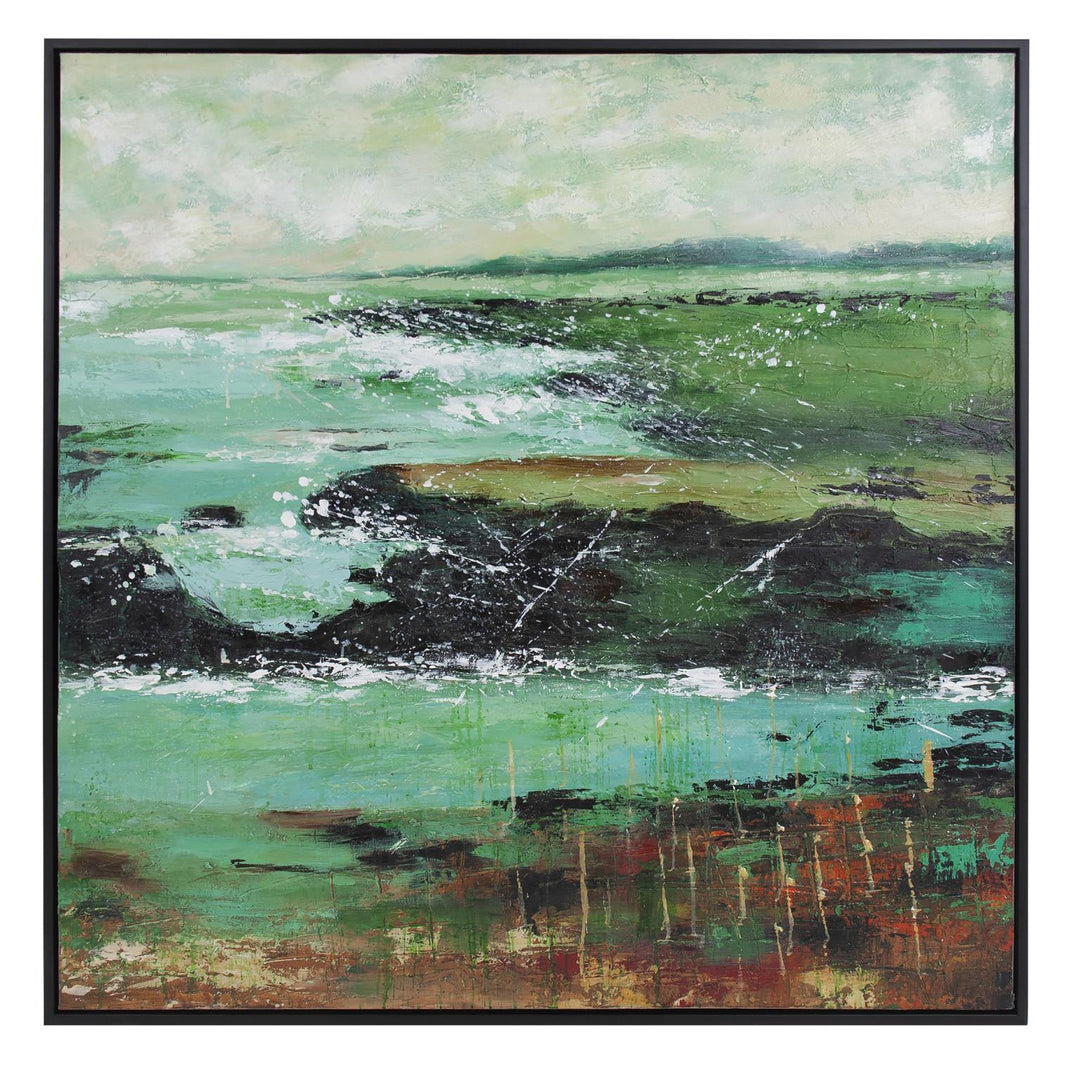 Howard Elliott Collection Irish Shore Hand Painted Original Art