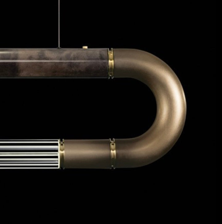 Fine Art Handcrafted Lighting Antonia 52"W Linear Pendant (Model 924140)