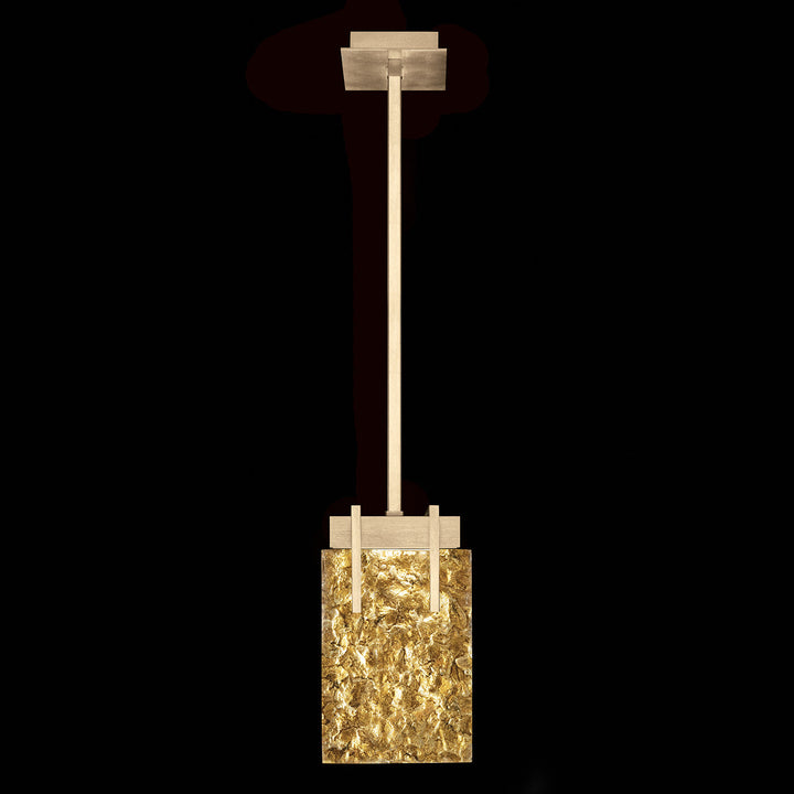 Fine Art Handcrafted Lighting Terra 7.75"W Rectangular Pendant 930240 (Model 930240)