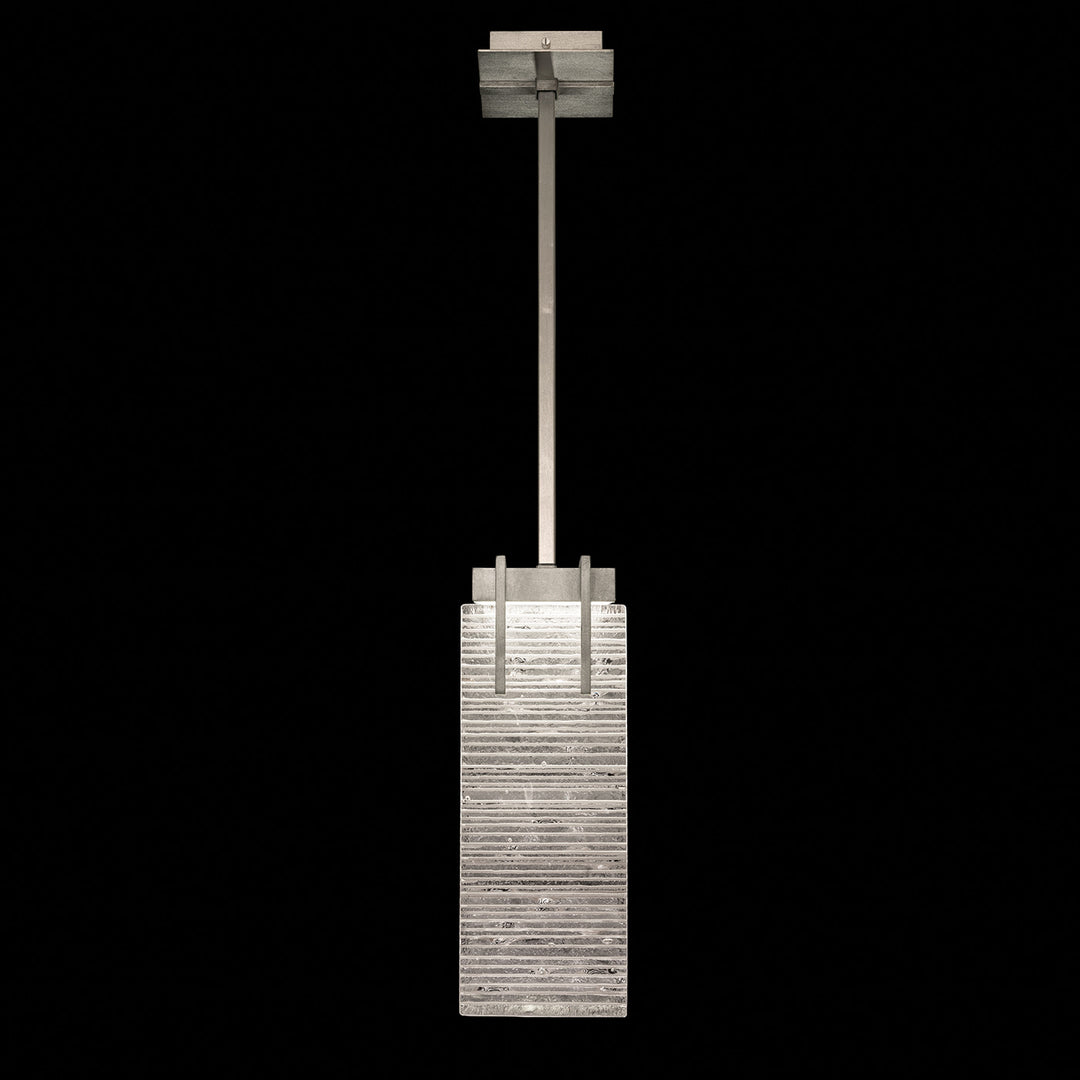 Fine Art Handcrafted Lighting Terra 7.75"W Rectangular Pendant 931040 (Model 931040)