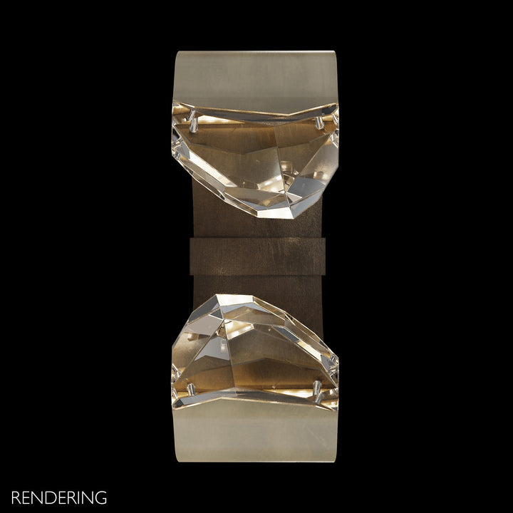 Fine Art Handcrafted Lighting Strata 16"H Sconce