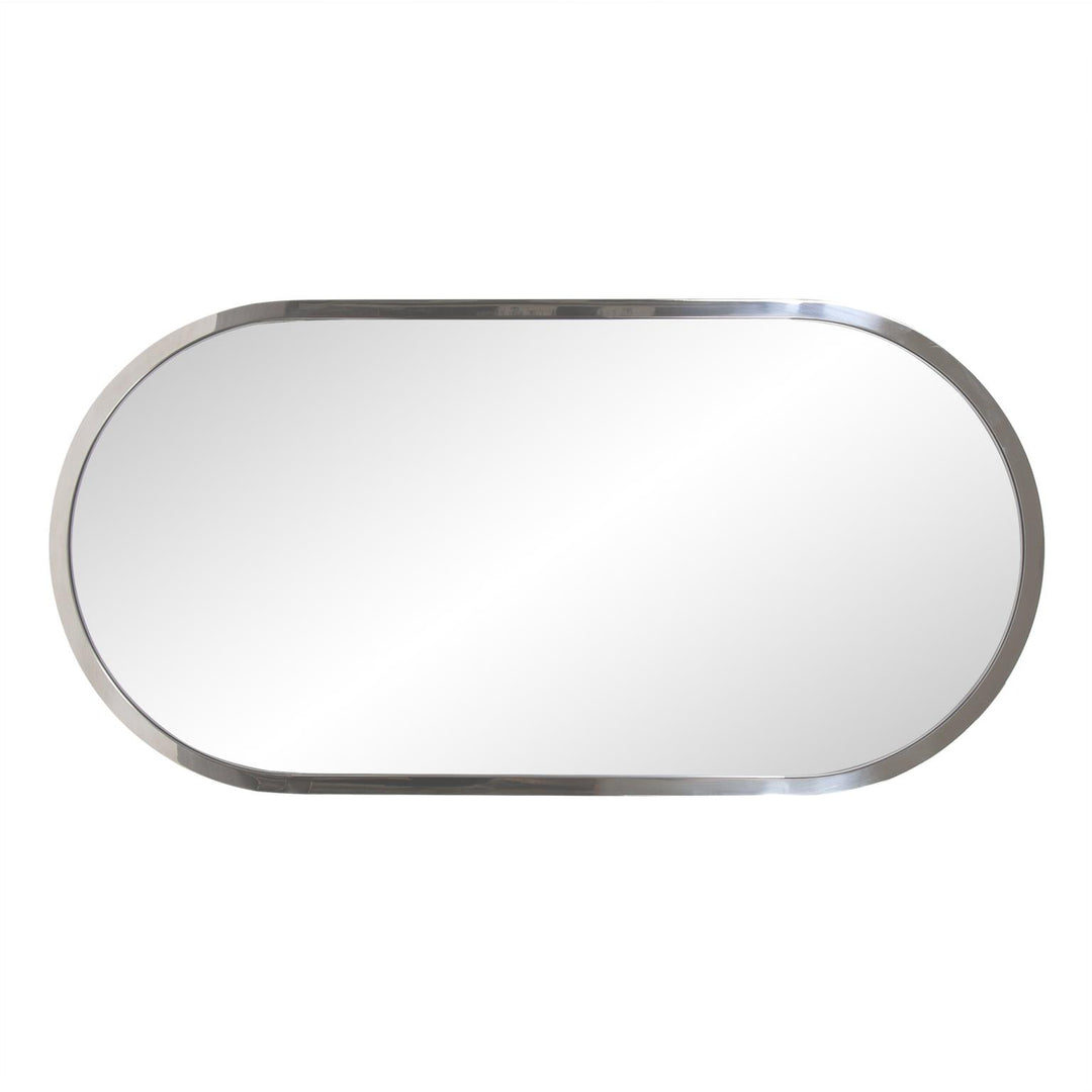 Howard Elliott Collection Simone Capsule Stainless Steel Mirror Mirrors Howard Elliott Collection   