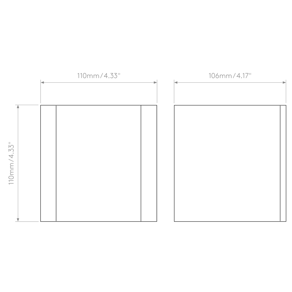 Astro Lighting Dunbar 100 dimension diagram